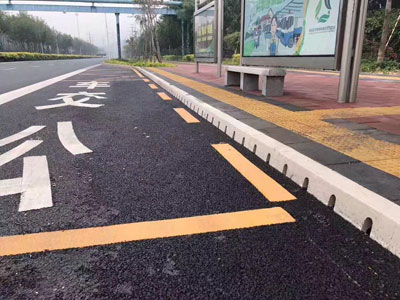 路牙石排水沟案例图