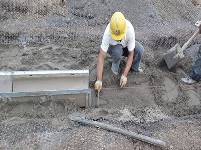 树脂混凝土排水沟施工案例